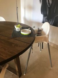 High chair can be placed on request